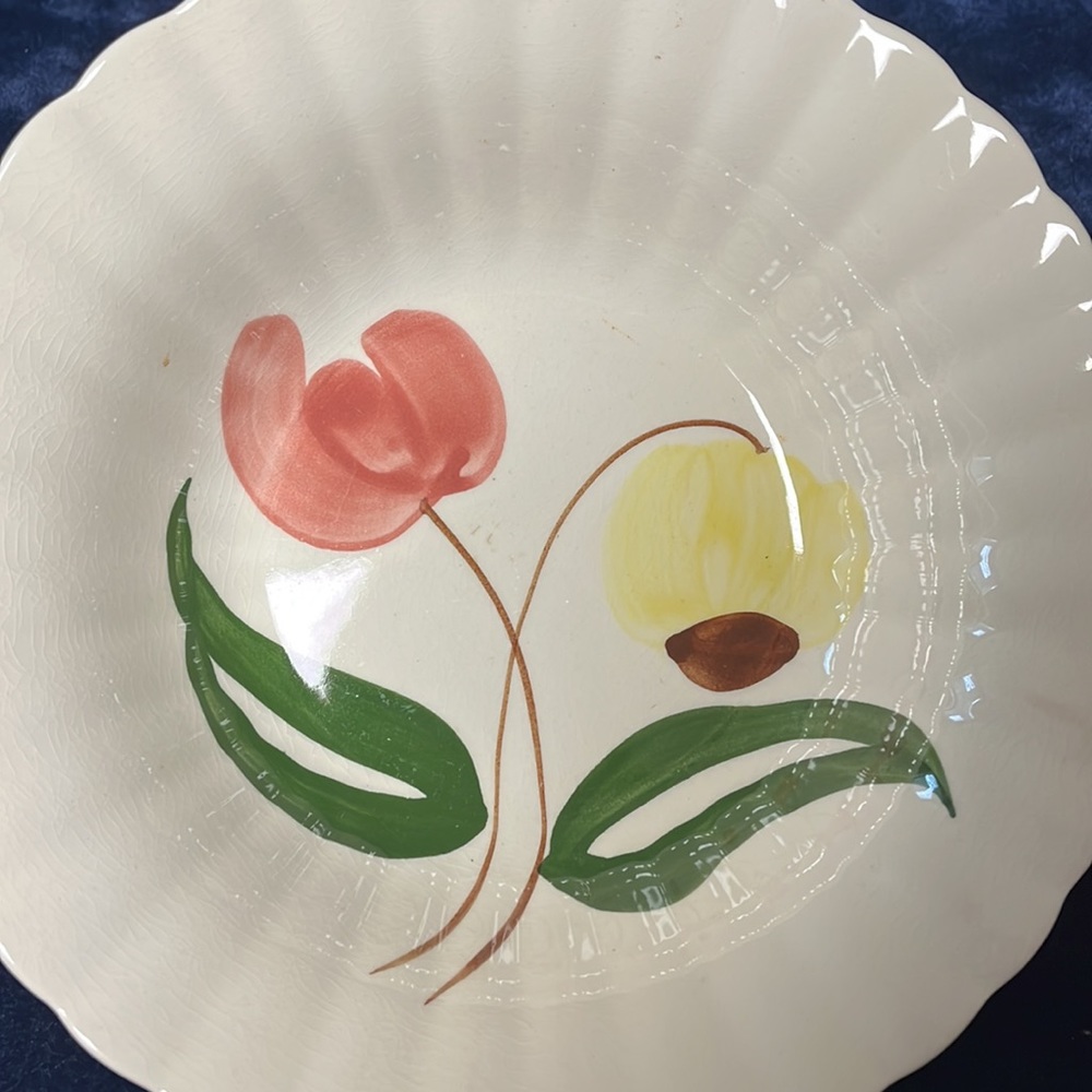 VTG Blue Ridge Hand Painted Bowl - Picture 3 of 4